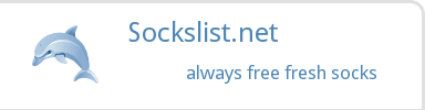sockslist.net - always free fresh socks proxy list, US IPs