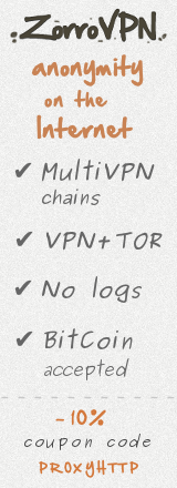 ZorroVPN - reliable VPN service